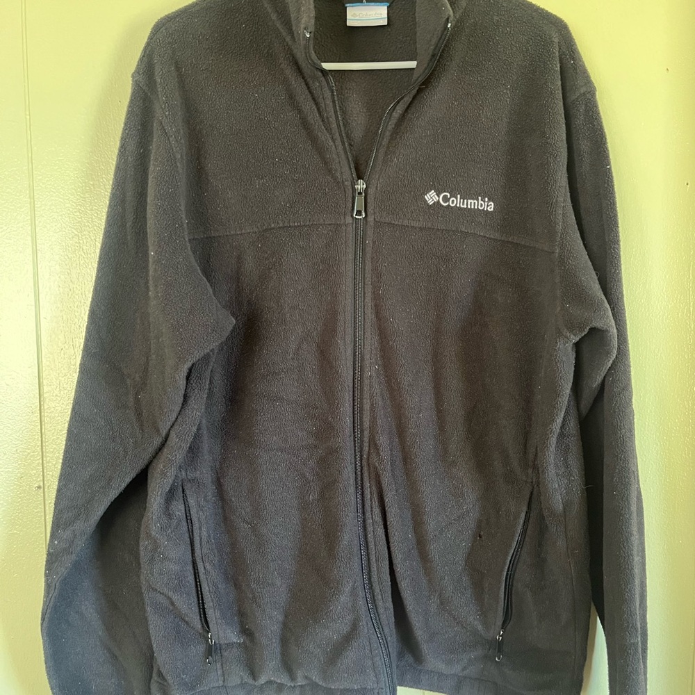 Columbia Gray Fleece Jacket